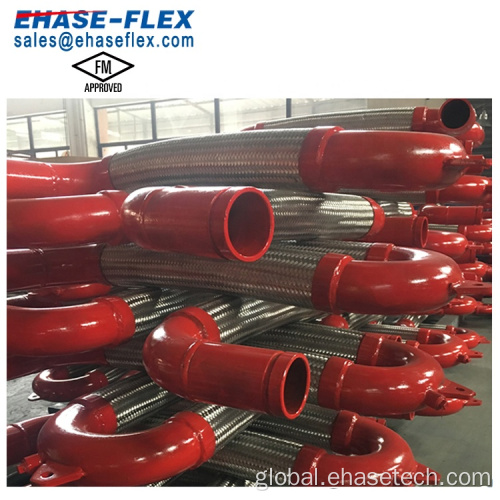 Seismic Loop Expansion Joints Fire Loop V Flex Seismic For Pipe Line Manufactory